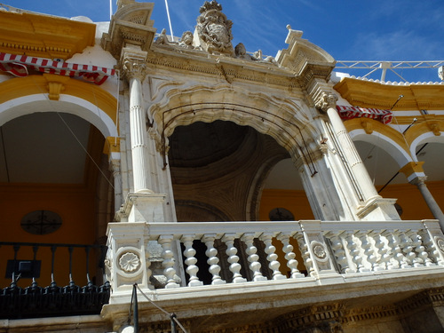 The King's permanent viewing box.